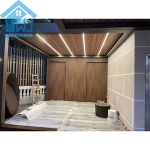 전망대 야외 정원 금속 전망대 유리 선 룸 pergola 정원 아치 arbours pergolas 회색 gazebos 광저우 pergola