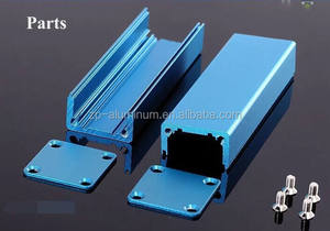 Không thấm nước nhôm chết đúc hộp phân phối ép đùn bao vây với trường hợp hồ sơ cho thiết bị điện tử & thiết bị - Product Image 4