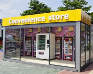 Dễ Dàng Lắp Ráp 20ft 40ft Cửa Hàng Bán Hàng Ngoài Trời Tự Động Đúc Sẵn <span class=keywords><strong>Container</strong></span> Cửa Hàng Tiện Lợi - Product Image 1