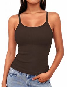 Women Tank <b>Top</b> Dressing Vibrant Bright Color Sleeveless Summer Casual Basic Tank <b>Tops</b> - Product Image 5