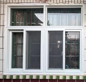 Fenêtre coulissante en PVC à double vitrage à l'argon, à bords chauds, design moderne, certifiée Energy Star, <span class=keywords><strong>pour</strong></span> maison passive, à haut rendement énergétique - Product Image 1