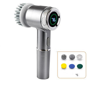 <span class=keywords><strong>Brosse</strong></span> rotative automatique multifonctionnelle à main <span class=keywords><strong>sans</strong></span> <span class=keywords><strong>fil</strong></span> pour laver la vaisselle <span class=keywords><strong>électrique</strong></span> des casseroles <span class=keywords><strong>balai</strong></span> de nettoyage de cuisine - Product Image 1