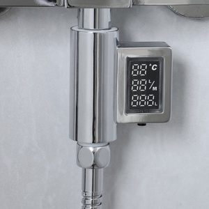 Kỹ Thuật Số vòi hoa sen Đầu nhiệt kế LED kỹ thuật số Tắm Nhiệt kế Meter vòi hoa sen mét phòng tắm loại mới nước vòi hoa sen Nhiệt kế - Product Image 4