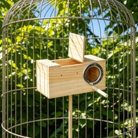 Nichoir professionnel en bois pour l'élevage des oiseaux, maison de nidification de luxe pour perruches, incubateur pour calopsites