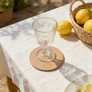 Promotional Cup Custom <b>Beer</b> Wholesale Pu Leather <b>Coaster</b> - Product Image 4