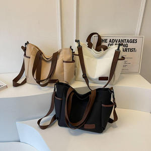 Fashion <b>Bag</b> Women's Shoulder <b>Bag</b> Women's Cotton Canvas Handheld Shopping <b>Bag</b> - Product Image 1