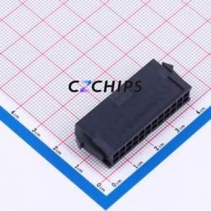430202410 Housing (Wire-to-Board / Wire-to-Wire) P=3mm Connector 2x12P 3mm Micro-Fit (MX 3.0) 3mm - Product Image 1