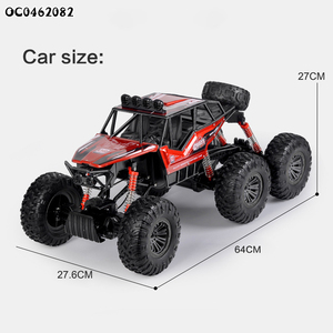 รถของเล่น6ล้อสำหรับปีนเขาแบบออฟโรดทำจากโลหะรีโมทคอนโทรลรถ RC 1:8 - Product Image 6