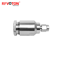 Connecteurs de serrage de prise mâle SMA en laiton d'usine pour câble H-1000 LMR400 RG8 RG213 RG214 connecteur coaxial RF en Stock