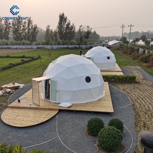 Chine Hôtel <span class=keywords><strong>Camping</strong></span> Décoration Intérieure Luxe Yourte à Vendre Dôme Tente Hôtel - Product Image 2