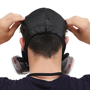 Silicone đầy đủ mặt nạ khí chống bụi điện Mặt nạ hóa chất hô hấp mặt nạ với bộ lọc không khí cho hàn - Product Image 2