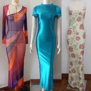 Abito da donna <span class=keywords><strong>a</strong></span> stampa leopardata, micro <span class=keywords><strong>mini</strong></span>, aderente, con scollo alto e cut-out, vita bassa, in <span class=keywords><strong>rete</strong></span> elasticizzata, personalizzabile, Nuova Collezione Primavera 2026 - Product Image 5