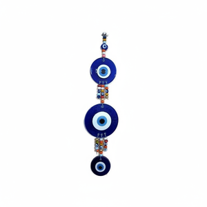 12x50CM Verre Evil Eyes Tenture Murale Décoration Design Unique et Accrocheur pour la Décoration Intérieure - Product Image 2