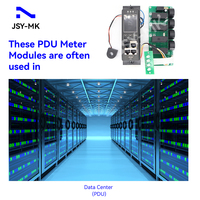 Carte de contrôle intelligente de relais de compteur de puissance de carte PCB PDU pour le centre de serveur de données d'unité de distribution d'alimentation commutée de support de prise