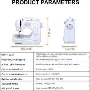 Outils de couture miniatures multifonctionnels pour la maison, nouveaux outils de couture manuels pour le tissu, le sac, le verrouillage, l'assistance manuelle, pour le travail à l'aiguille industriel sur le bureau - Product Image 5