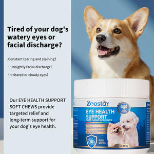 Masticables Suaves Personalizables para Aliviar las Manchas <span class=keywords><strong>de</strong></span> Lágrimas en Perros - Mezcla <span class=keywords><strong>de</strong></span> Superalimentos con Luteína y Suplemento Omega-3, MOQ Bajo - Product Image 4
