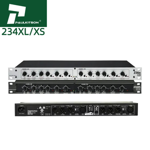 Paulkitson 234XL Mini Profesional Stereo 2/3 Jalur Mono 4 Jalur Crossover Audio Equalizer untuk Penggunaan Panggung - Product Image 5