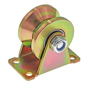 <span class=keywords><strong>Roulettes</strong></span> de porte coulissante à rainure en V robustes Portes roulantes en V inversées Machines industrielles Rouleau rigide de roue de <span class=keywords><strong>rail</strong></span> - Product Image 2