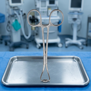 Pinces hémostatiques Hoffman en acier inoxydable, instrument chirurgical manuel certifié CE Classe I pour utilisation en salle d'opération - Product Image 2