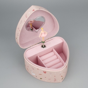 La Doyee Jewelry Ballerina Heart Music Box chansons d'amour - Product Image 3