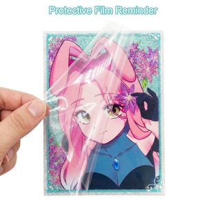 Yjacuing Alien Stage Rabbit Series Plaque d'art plastique 6,5 x 4,7 pouces, figurine anime scintillante officielle Alnst pour présentation sur <span class=keywords><strong>table</strong></span> - Product Image 4