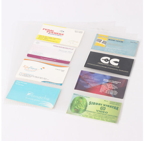 Protège-documents transparents A4 pour cartes et feuilles, organiseur de documents pour le bureau et l'école - Product Image 1