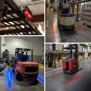 Luz de Seguridad, Crea Zonas de Seguridad, Luces de Advertencia de Peligro en Zonas Azules y Rojas, Luces de Zona de Seguridad - Product Image 4