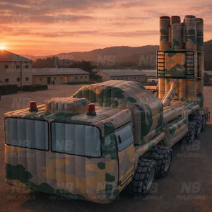 Vente flash : modèle de lance-roquettes gonflable <span class=keywords><strong>camouflage</strong></span> à l'échelle 1:1 pour événements en plein air - Product Image 3