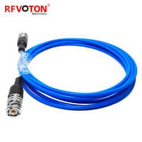 Triax 3 fentes triaxial TRB mâle BNC JJ PL75-47 Double blindage TRX316 TRX142 1553B fils de test assemblage de câble coaxial RF