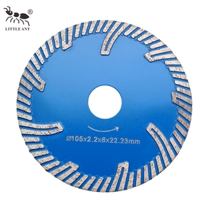 LITTLE ANT - Hoja de sierra industrial turbo continua de nitruro OEM de 150 mm (6 pulgadas) para granito, pizarra y arenisca - Product Image 6