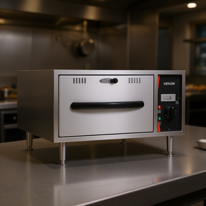 Vevor - Calentador de Alimentos Eléctrico Comercial, de Acero Inoxidable, Independiente, con Temperatura Ajustable de 85 a 185 Fahrenheit - Product Image 2