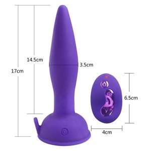 Juguete sexual <span class=keywords><strong>para</strong></span> adultos con Control remoto de silicona recargable por USB, vibración y rotación de 5 funciones, ráfaga de una tecla <span class=keywords><strong>para</strong></span> hombres - Product Image 6