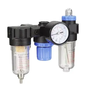 Factory Supply Pneumatic Air Service Combination Source Treatment Unit with gauge