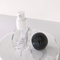 Flacon vide de fond de teint liquide longue tenue 30ml/1oz avec pompe pour émulsion et sérum
