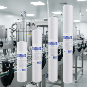 Grande cartouche filtrante en PP soufflé à chaud pour la filtration des impuretés dans <span class=keywords><strong>les</strong></span> systèmes <span class=keywords><strong>d</strong></span>'eau des usines agroalimentaires - Product Image 6