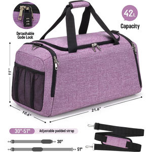 Sac de sport et sac de voyage Oxford imperméable multicolore personnalisé de qualité supérieure pour équipement d'arts martiaux et de kick-boxing - Product Image 6