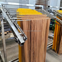 Machine à vermicelles entièrement automatique, machine à pâtes de maïs chinoises, machine à nouilles ramen, moteur haute efficacité, acier inoxydable de qualité alimentaire