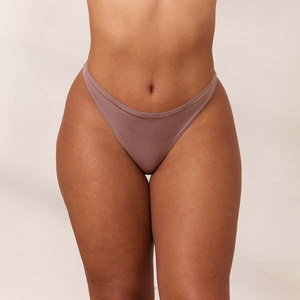 Özel Logo külot gençler kızlar G-<span class=keywords><strong>string</strong></span> iç çamaşırı kadın Bikini lazer kesim Thongs - Product Image 3