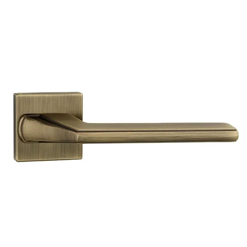 Cổ điển Brass thiết kế nội thất Door Handle LEVER nhôm Door handle knob
