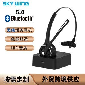 ชุดหูฟังไร้สายแบบครอบหูมีชิปเซ็ต Qualcomm BT 5.0ประเภท C ปุ่มชาร์จควบคุม - Product Image 5