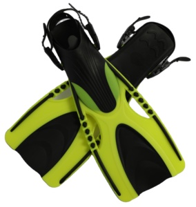 Aletas de buceo para entrenamiento de natación, aletas de buceo, aletas de pesca submarina, aleta TPR para adultos - Product Image 3