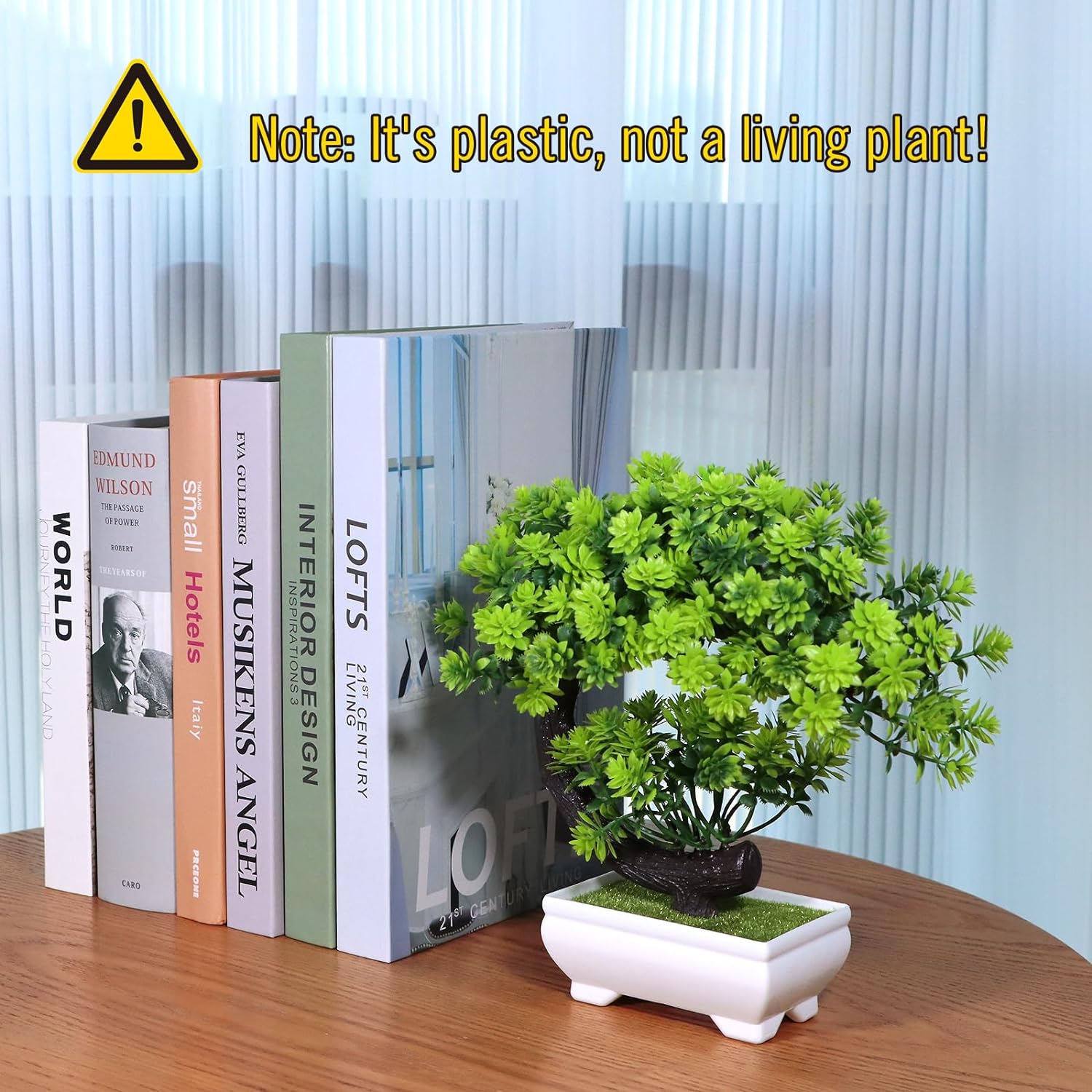 Mini Simulazione Fiori Bonsai Artificiale Pianta IN Pot Casa Ufficio