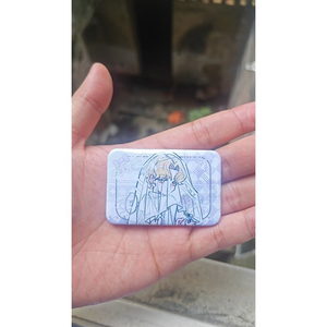 6 pièces/lot, épingles rectangulaires à thème de mariage, <span class=keywords><strong>manga</strong></span> coréen, Alien Stage, Mizi Sua Ivan Till Hyuna Luka, badge de poitrine, bijoux, cadeau - Product Image 1