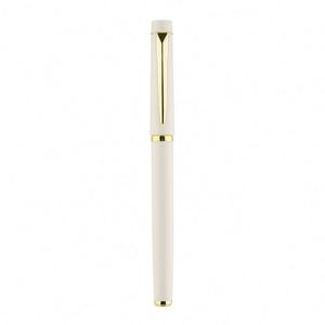 Custom Logo Business Pens White Gel Pens With Metal Clip Promotional <b>Gift</b> Ink Pens for Employees and Clients - Product Image 4