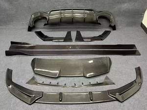 Alerón Delantero de Fibra de Carbono, Faldones Laterales, Difusor Trasero y Alerón de Techo para RS6 <span class=keywords><strong>A6</strong></span> Allroad <span class=keywords><strong>A6</strong></span> AVANT - Product Image 2