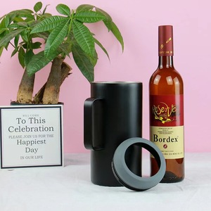 Hot Sale Custom Logo New Design 40oz Double Wall Stainless Steel Insulated Vacuum <strong>Can</strong> Cooler <strong>with</strong> <strong>Handle</strong> - Product Image 3