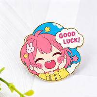 Pin Logam Custom dengan Logo Cetak UV, Desain Elite, Pin Kerah dari Paduan Seng untuk Hadiah Klub Penggemar, Grosir