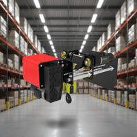 Nouvelle palan électrique ACME de conception compacte, norme européenne, avec élingue en câble métallique, construction métallique, capacité de 5 tonnes, sécurité pour les mines