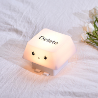 Rechargeable Keycap Led Bedroom Study Mood Modern Mini Bedside Decorative De Lampe Small Usb Cordless Light Desk Table Lamps