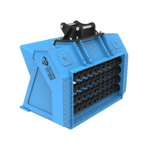 YT-1800 – Nouvelle broyeuse hydraulique à démarrage rapide pour déchets de construction, avec criblage intégré pour excavatrice - Product Image 1